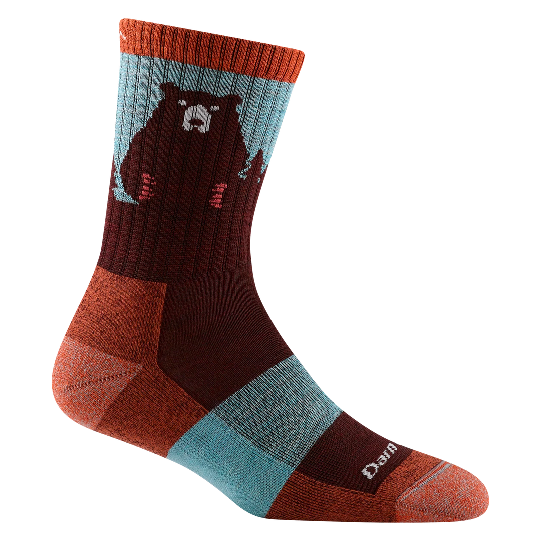 Darn Tough Bear Town Micro Crew Lightweight Hiking Sock