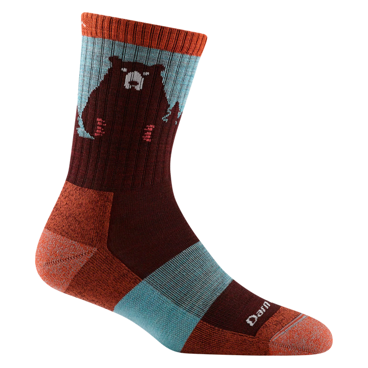 Darn Tough Bear Town Micro Crew Lightweight Hiking Sock