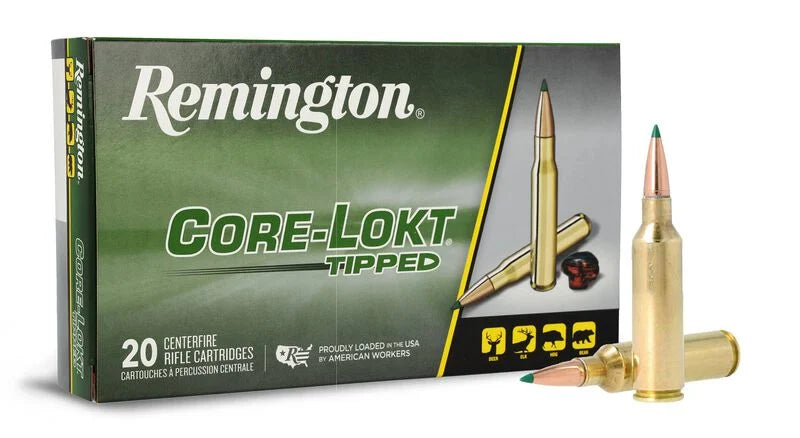 Remington Core-Lokt Tipped 300 WIN SHORT MAG 3340 FPS 150gr 20 Rounds