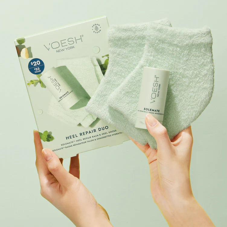 Voesh Heel Repair Duo - Solemate Heel Repair Balm & Heel Socks