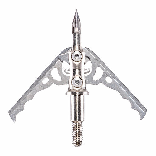 Rage Hypodermic NC Crossbow 2" Mechanical Slipcam Rear Deploying Broadheads - 2 Blade - 125 Grain