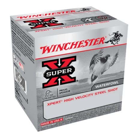 Winchester Xpert High Velocity Steel 12GX3" 1-1/4oz 1400FPS #2 25 Rounds