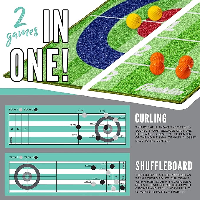 Franklin Shuffleboard/Curling Golf Mat