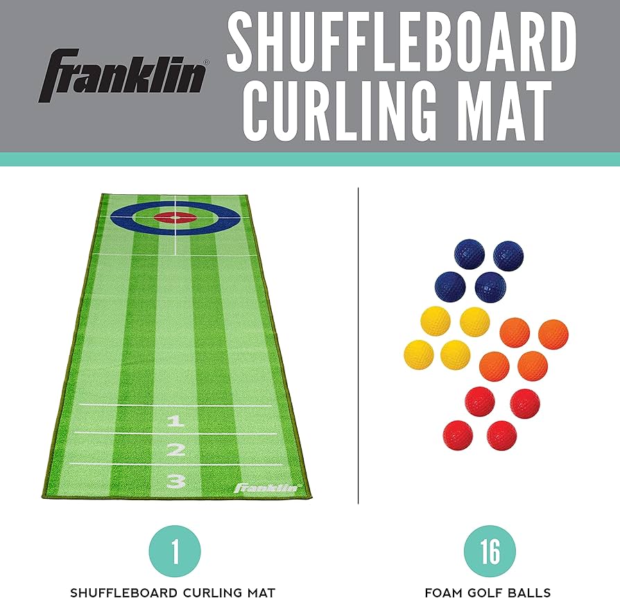 Franklin Shuffleboard/Curling Golf Mat