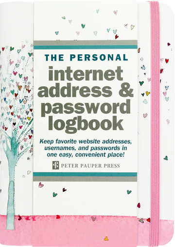 PPP The Personal Internet Address & Password Logbook