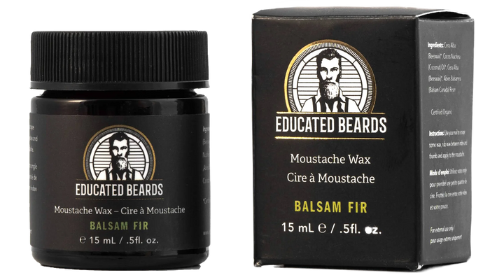 Educated Beards- Balsam Fir Moustache Wax- 15ml