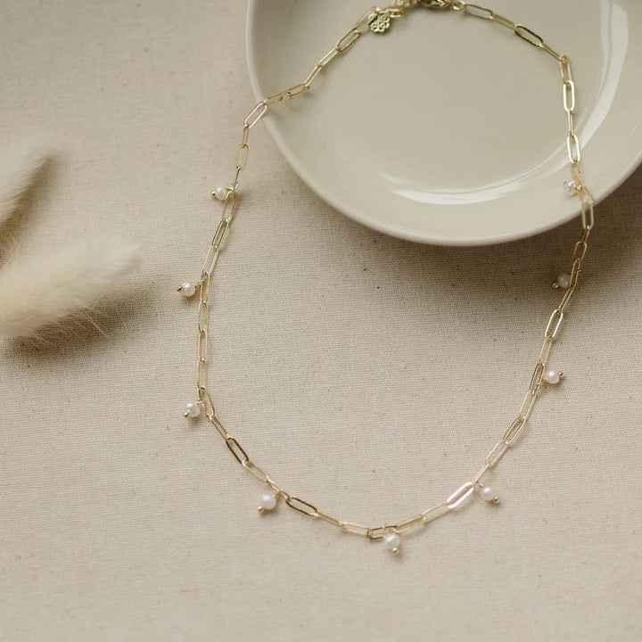 Glee Jewelry- Beatrice Pearl Necklace