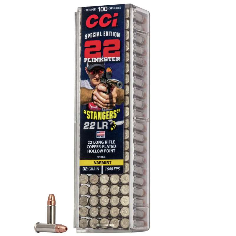 CCi Special Edition Plinkster Stangers 22LR 32gr 1640FPS 100 Rounds