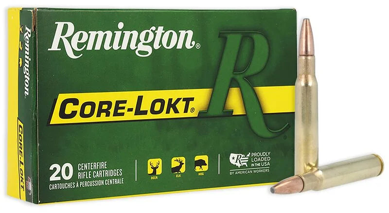 Remington Core-Lokt R 30-06 SPRG PSP 150gr 2910 FPS 20 Rounds