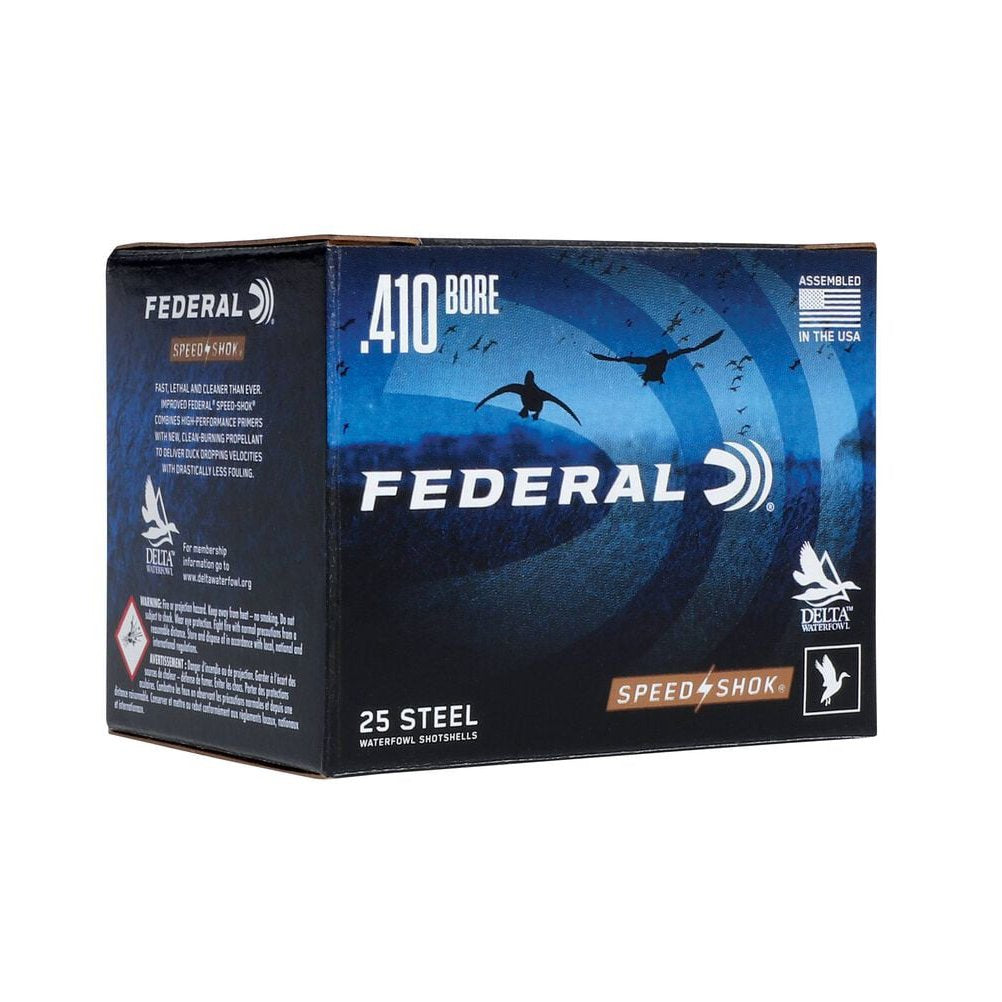 Federal Speed Shok .410X3 3/8oz 1400FPS #6 25 Rounds