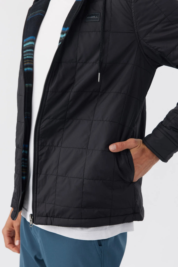 O'Neill Men's Glacier Hooded Reversible Jacket