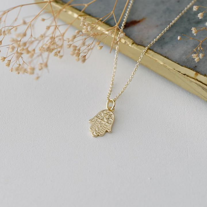 Glee Jewelry - Hamsa Necklace