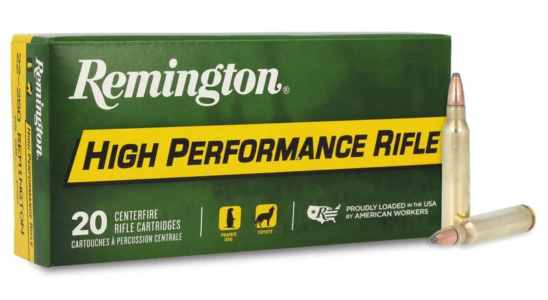 Remington High Performance Rifle 223 REM 55gr PSP 3240 FPS 20 Rounds