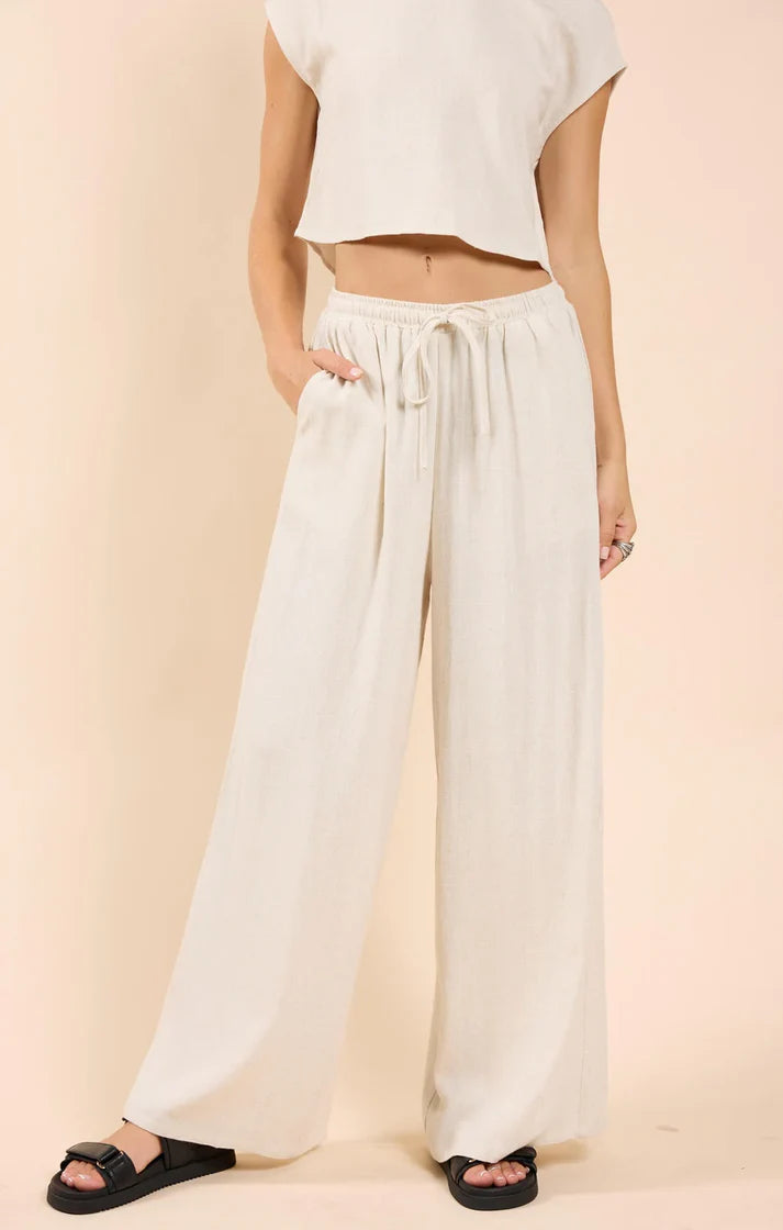 Sadie & Sage Sugarloaf Elastic Waist Pants