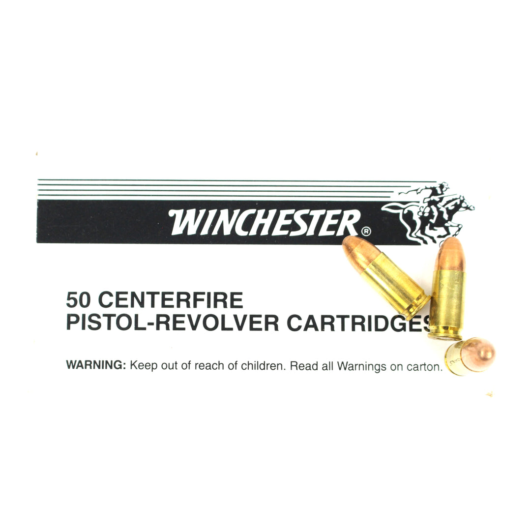 Winchester 9mm Luger  115gr FMC 50 Rounds