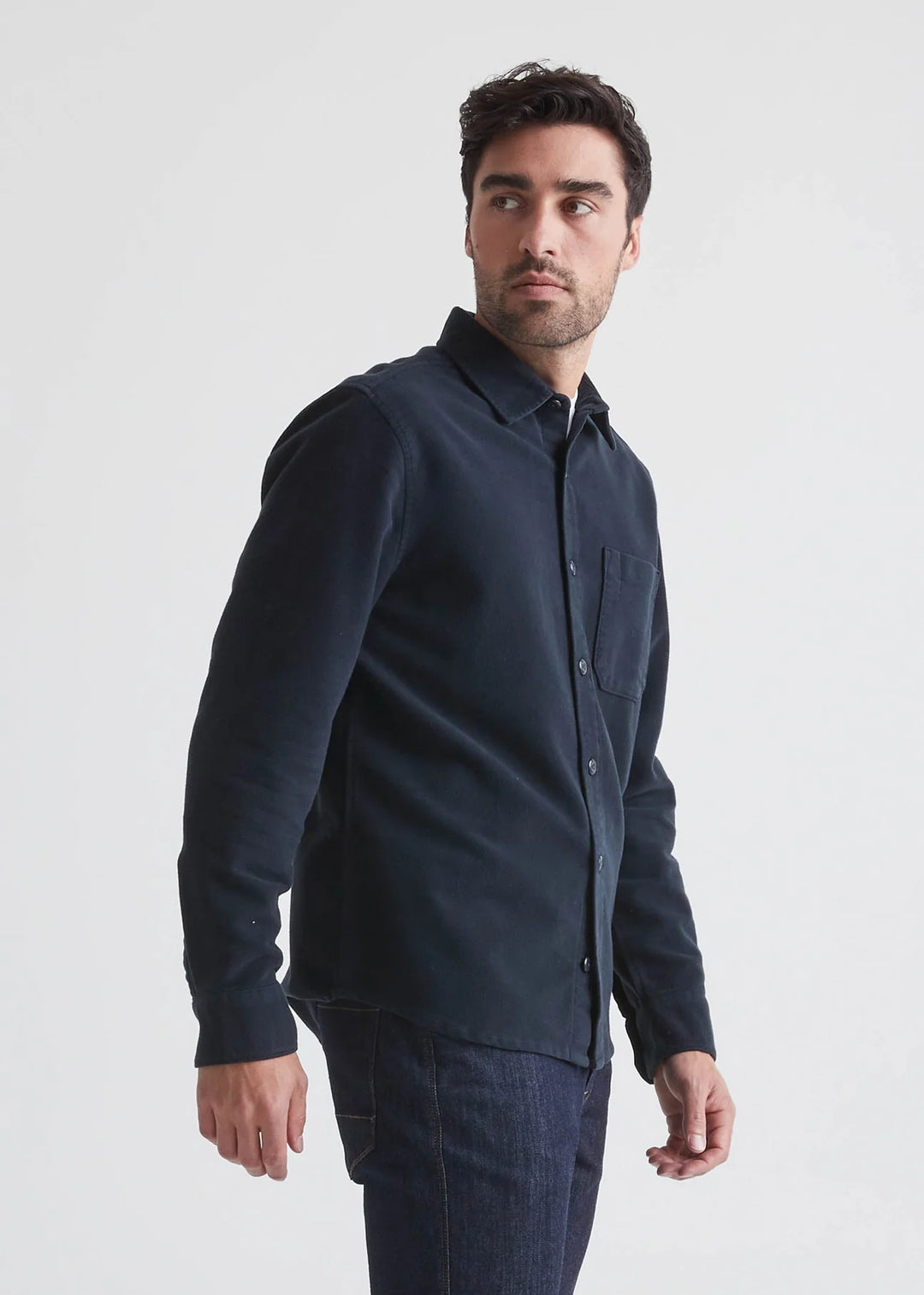 DU/ER Men's No Sweat Moleskin Shirt