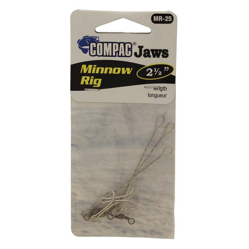 Compac Jaws Minnow Rig - 3pk