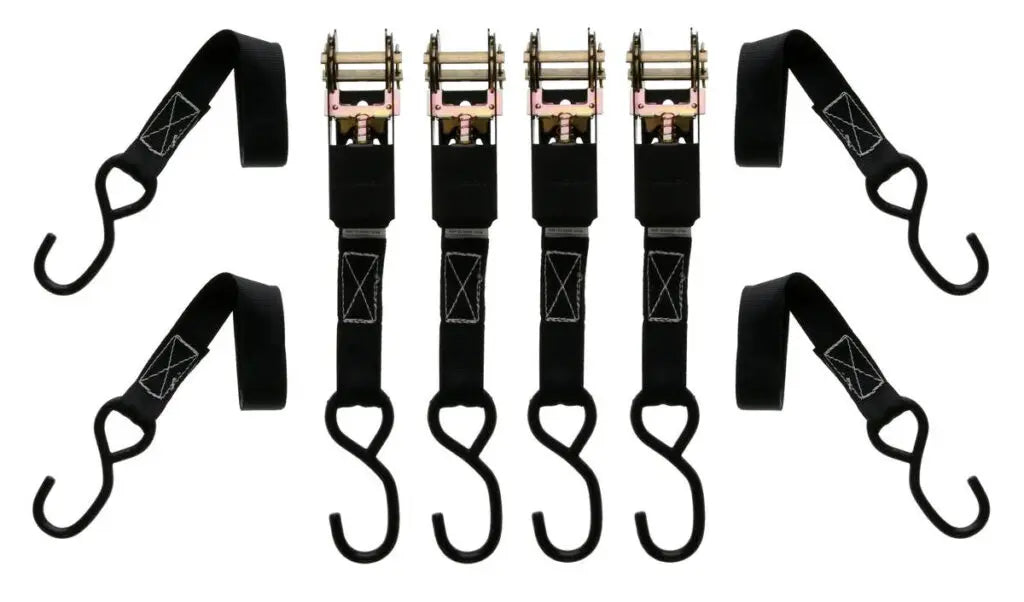 Muddy - 1" x 10' Standard Duty Ratchet Straps