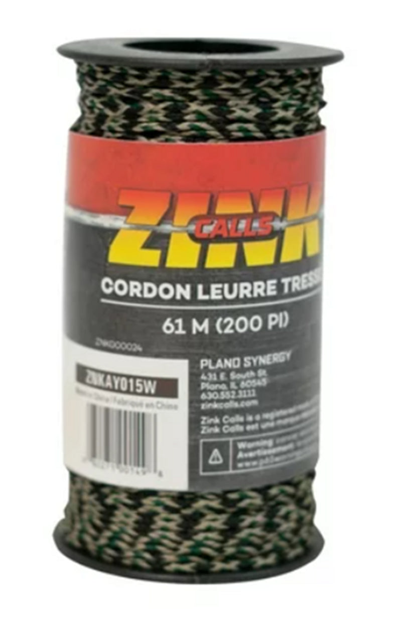 Zink - Braided Decoy Cord - 200'