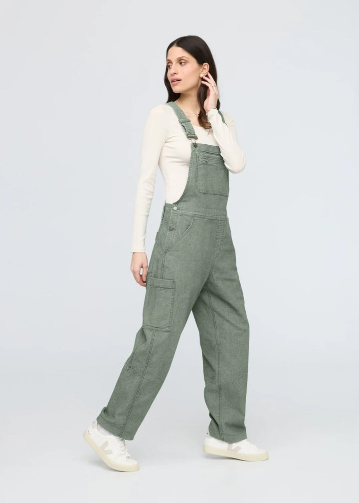 DU/ER Women's Stretch Canvas Overall