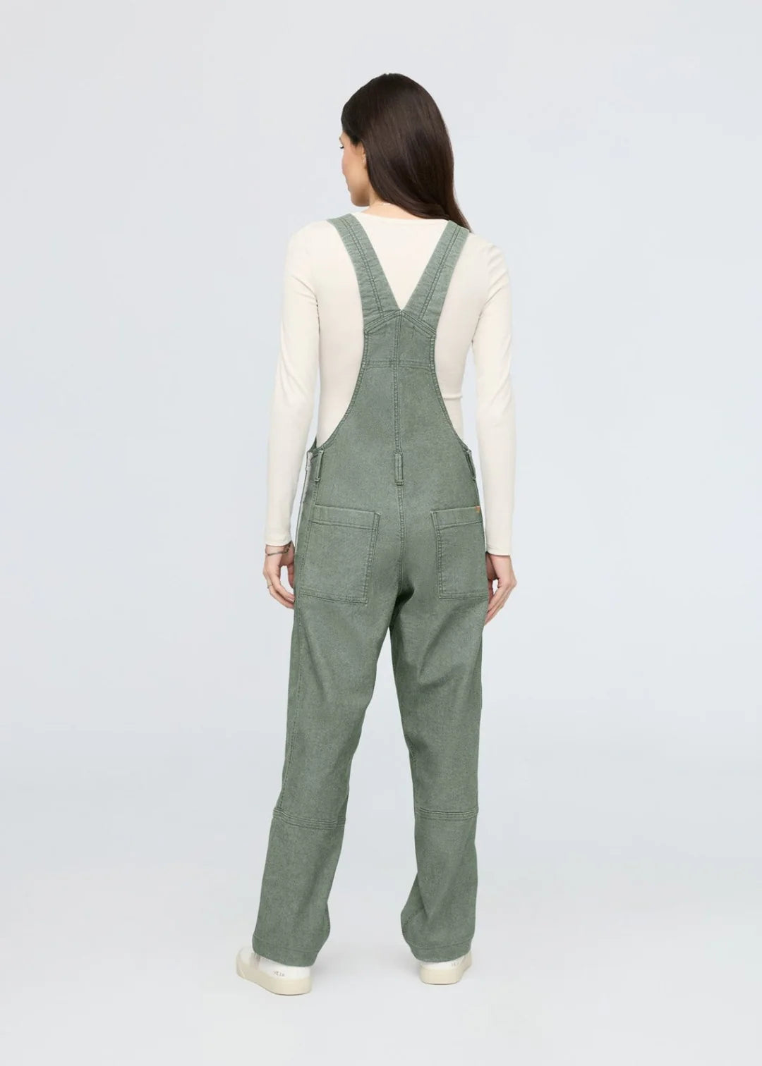 DU/ER Women's Stretch Canvas Overall