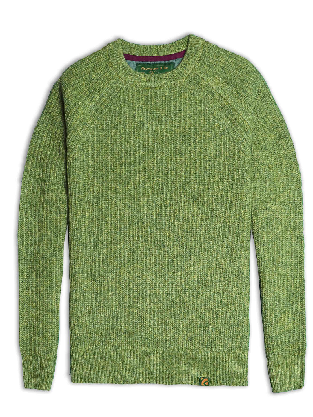 Rawman - Fisherman's Wool Crew-neck Sweater