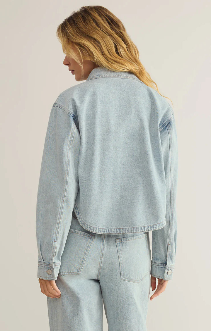 Z-Supply All Day Cropped Denim Jacket