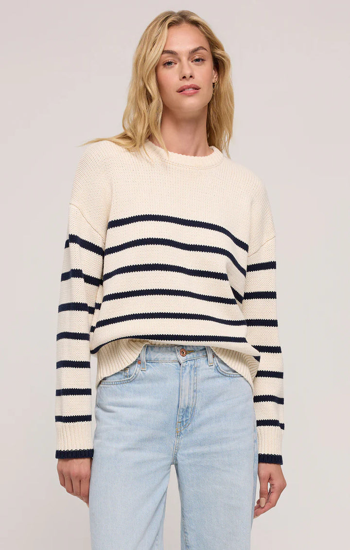 Z-Supply Boyfriend Striped Sweater