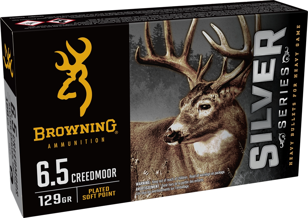 Browning Silver Series 6.5 CREEDMOOR PSP 2820 FPS 129gr 20 Rounds