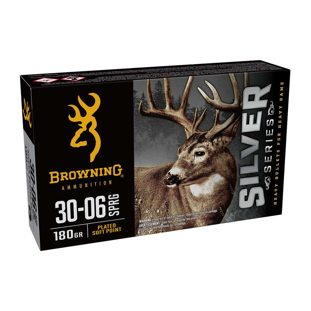 Browning Silver Series PSP 30-06 SPRG 180gr 2700 FPS 20 Rounds