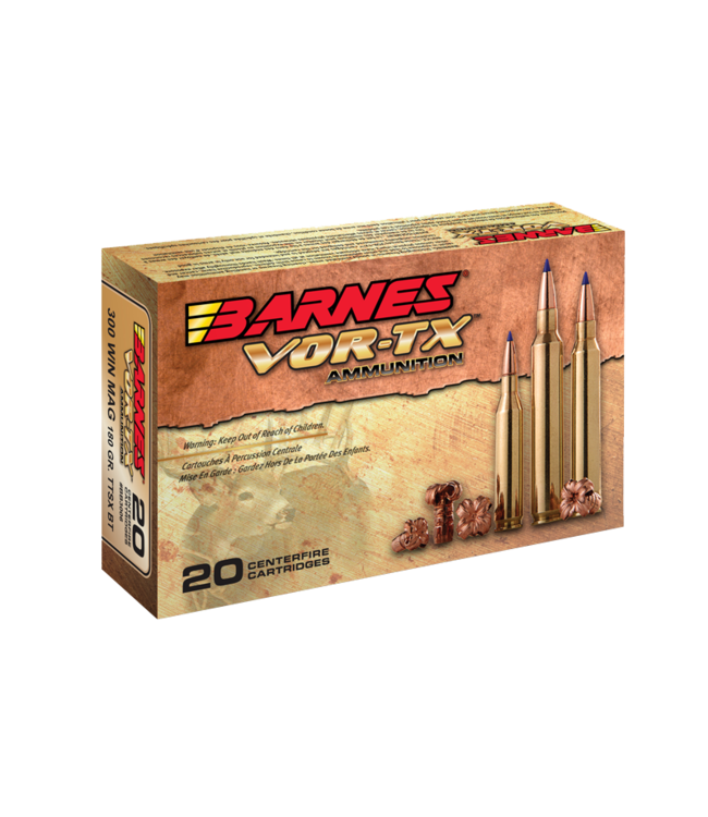 Barnes VOR-TX 6.5 PRC 130GR TSX BT 20 Rounds