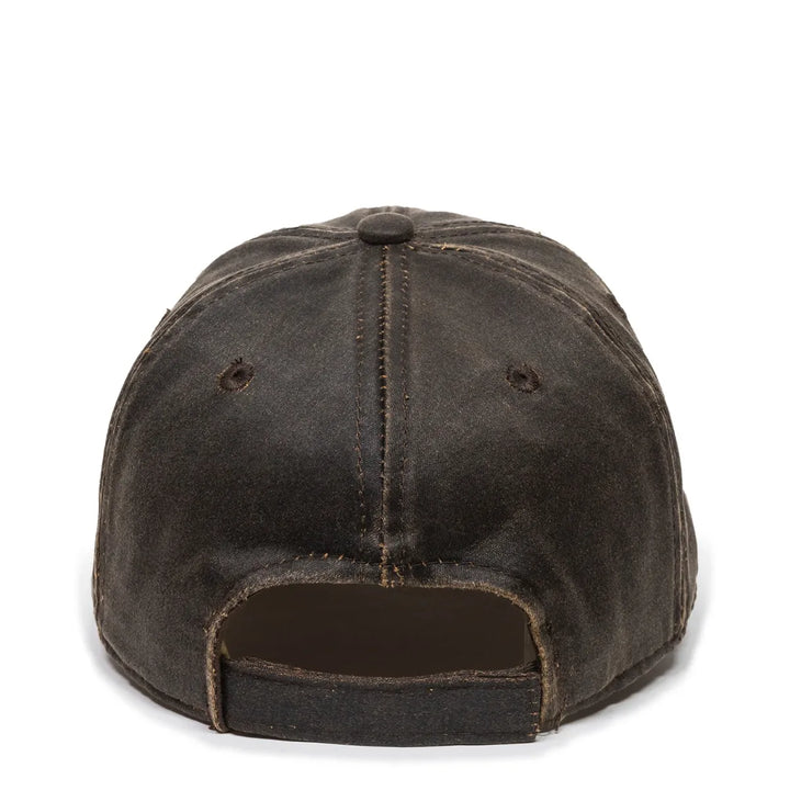 Outdoor Cap: Bonefish Emblem,Rip Frayed Visor