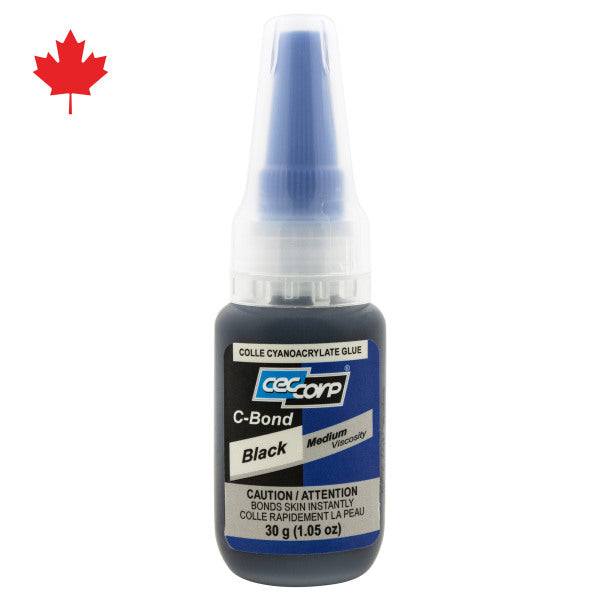 CEC Corp C-Bond Black Medium Fletching Glue 30g