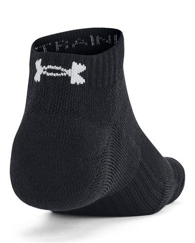 Under Armour Training Cotton Cushioned Low Cut Socks - 3 pack