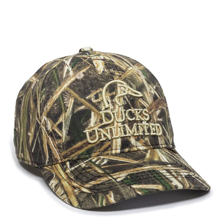 Outdoor Cap: Ducks Unlimited Stacked Logo