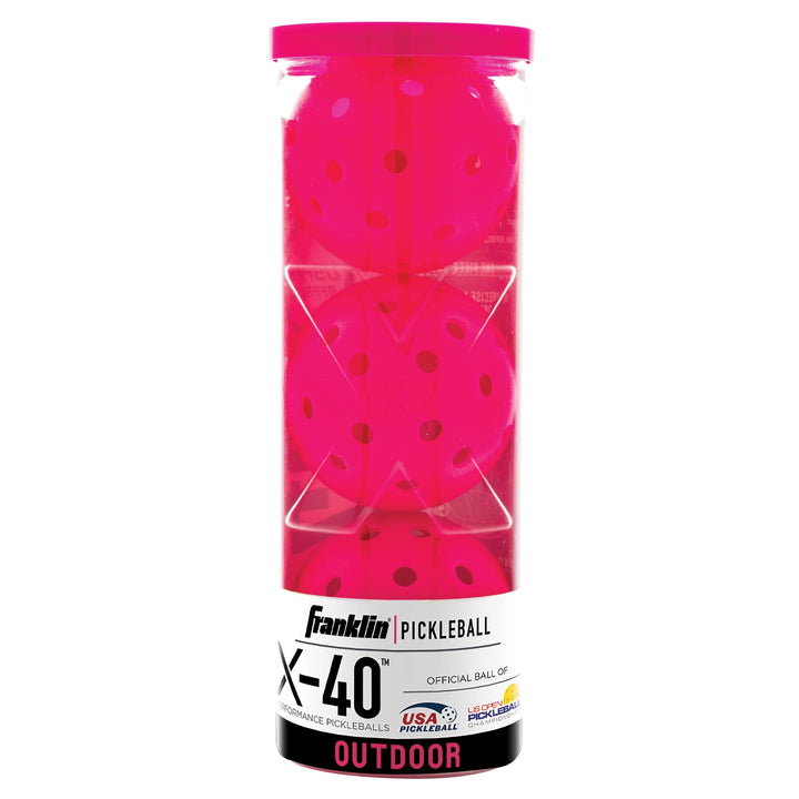 Franklin Pickleball-X-40 Pickleball-3 Pack Tube