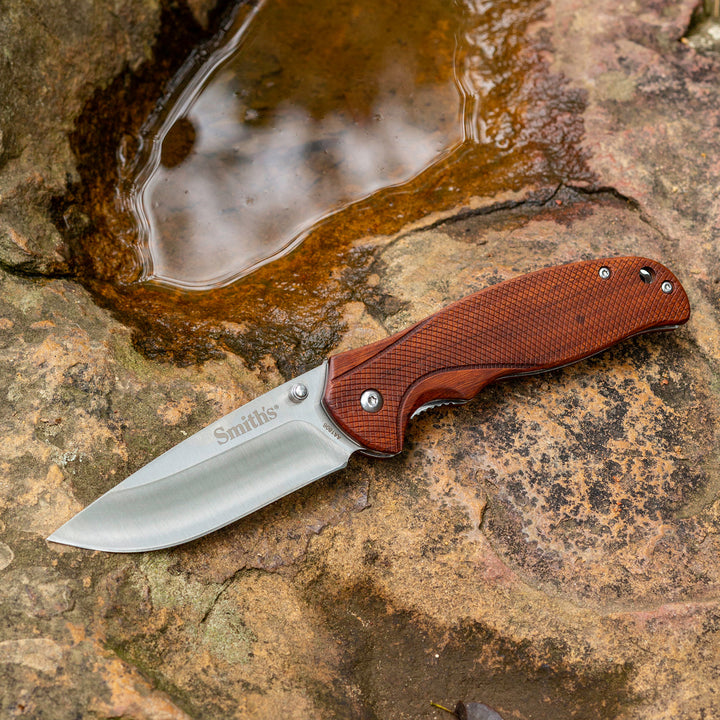 Smith's Adaha Knife- Wooden Handle