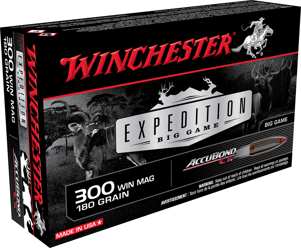 Winchester Expedition Big Game LR 300 WIN MAG 2950 FPS 180gr 20 Rounds