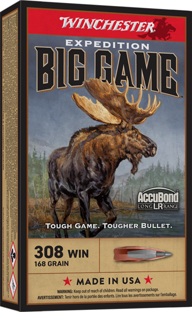 Winchester Expedition Big Game LR 308 WIN 2680 FPS 168gr 20 Rounds