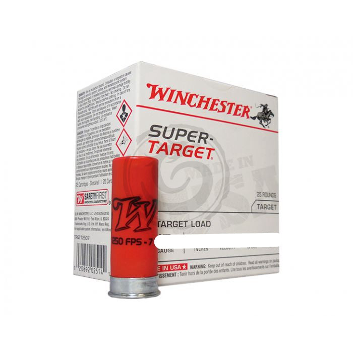 Winchester AA Super Sport Target Load 12GAx2.75"1350FPS 1oz #7.5 25 Rounds