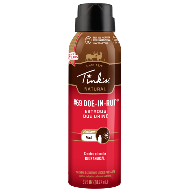 Tink's 3 oz Hot Shot #69 Doe-in-rut Mist