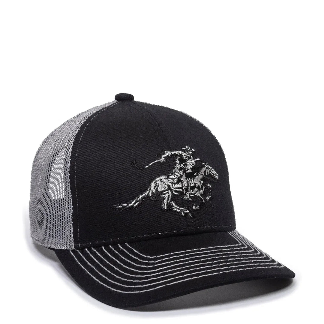 Outdoor Cap: Black/Grey