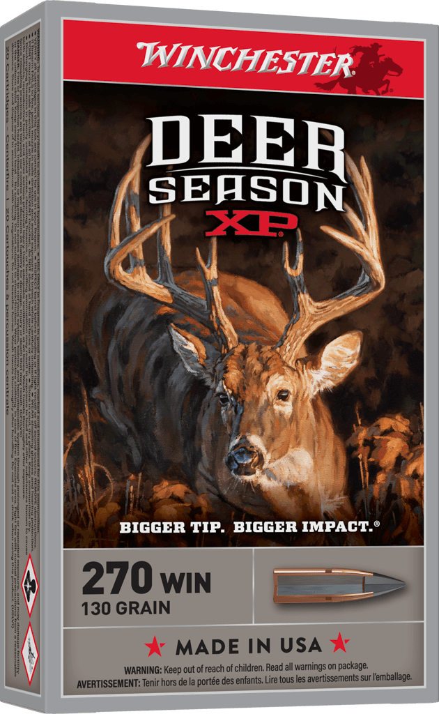 Winchester Deer Season XP 270 WIN 3060 FPS 130gr 20 Rounds